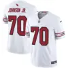 Mens Arizona Cardinals 2024 Vapor Limited Jersey Paris Johnson Jr Jersey White