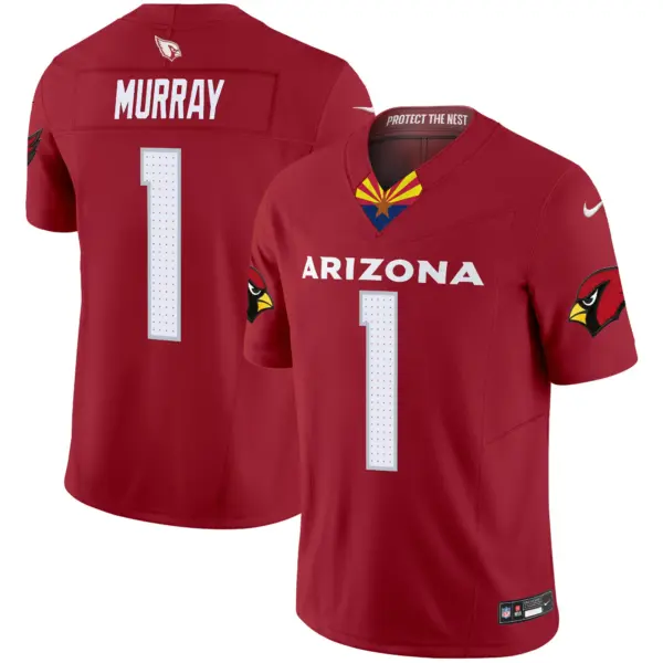 Mens Arizona Cardinals 2024 Special Vapor Limited Jersey V2 Kyler Murray Jersey Red