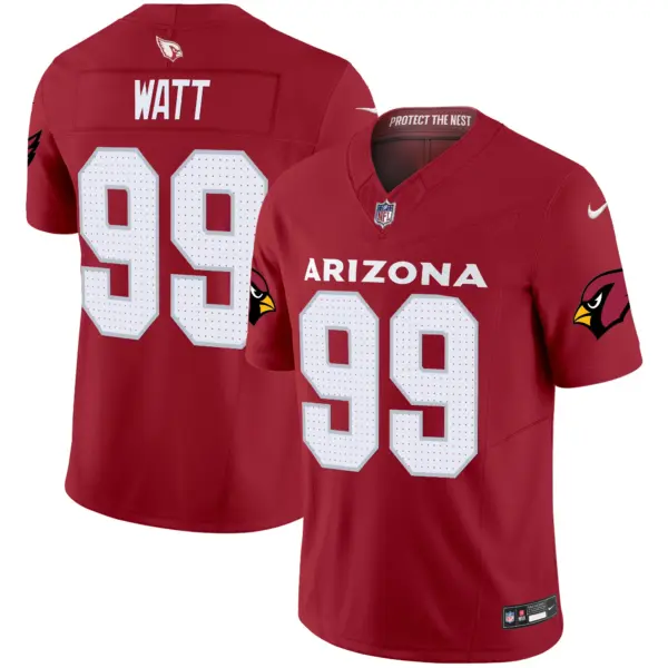 Mens Arizona Cardinals 2024 Vapor Limited Jersey JJ Wat Jersey Red