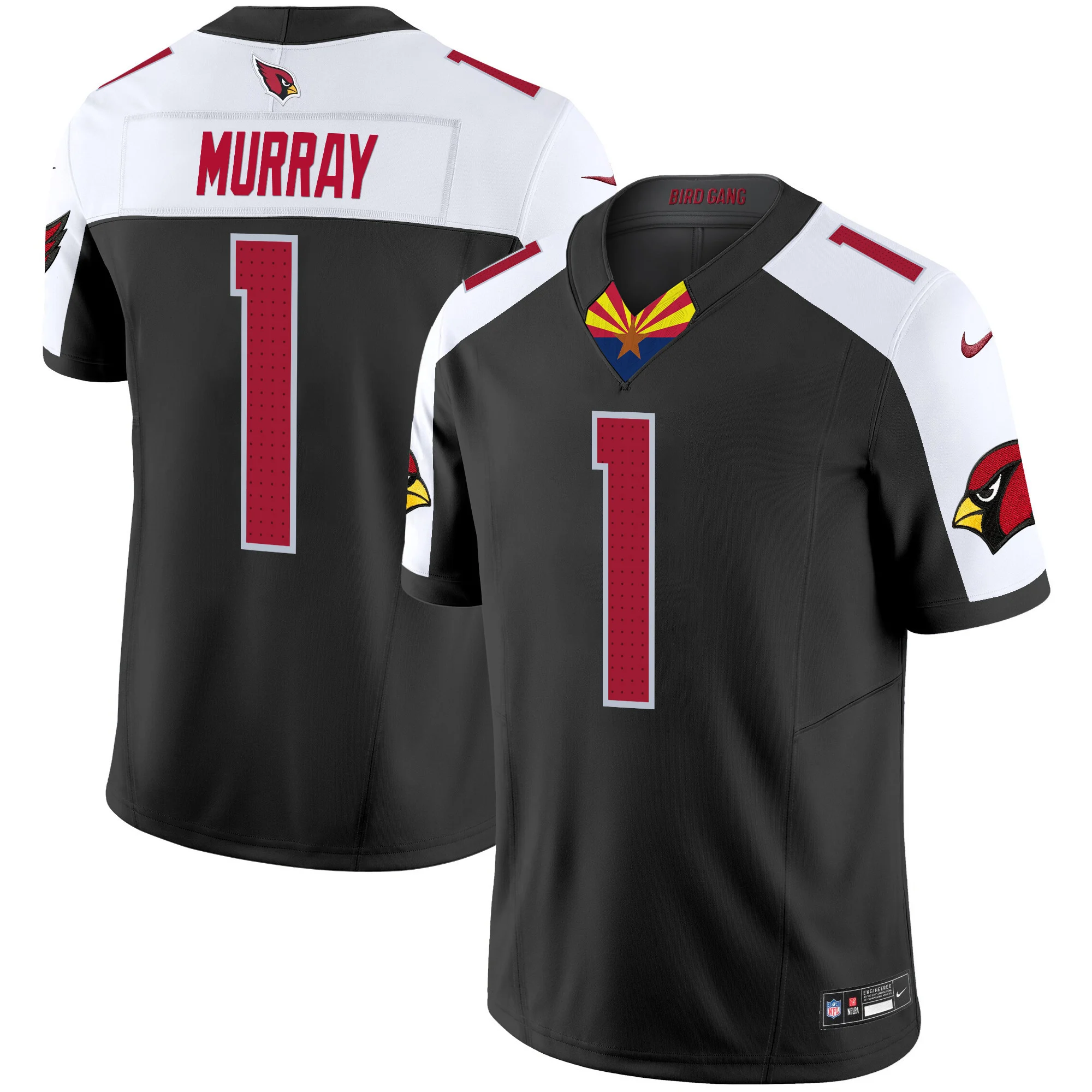 Mens Arizona Cardinals 2024 Special Vapor Limited Jersey V2 Kyler Murray Jersey Black Alternate