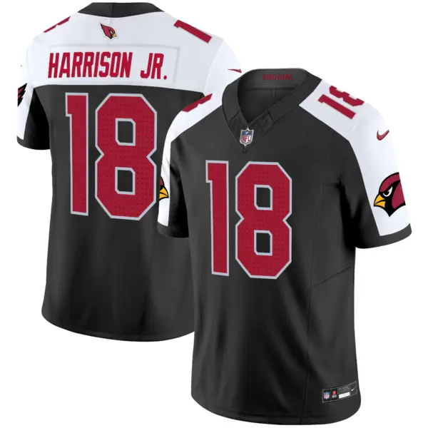 Mens Arizona Cardinals 2024 Vapor Limited Jersey Marvin Harrison Jr Jersey Black Alternate