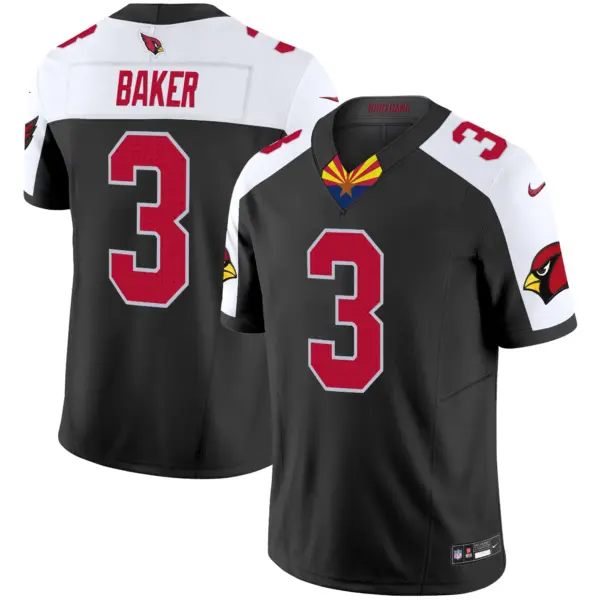 Mens Arizona Cardinals 2024 Special Vapor Limited Jersey V2 Budda Baker Jersey Black Alternate