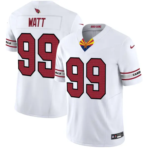 Mens Arizona Cardinals 2024 Special Vapor Limited Jersey V2 JJ Watt Jersey White