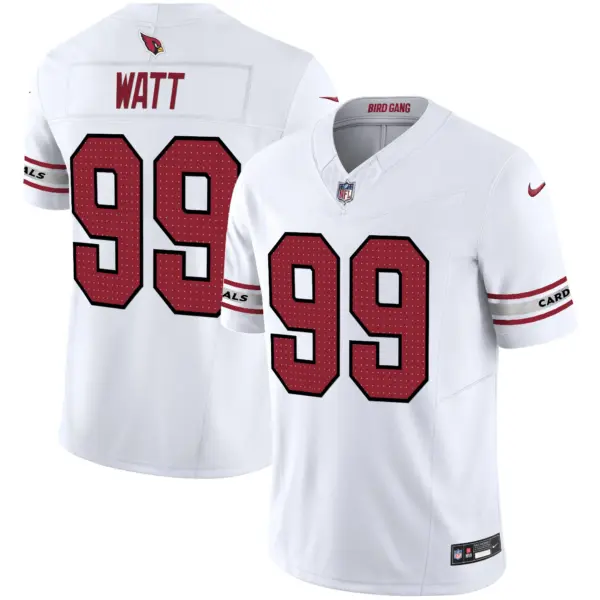 Mens Arizona Cardinals 2024 Vapor Limited Jersey JJ Wat Jersey White