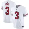 Mens Arizona Cardinals 2024 Vapor Limited Jersey Budda Baker Jersey White