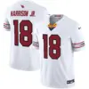 Mens Arizona Cardinals 2024 Special Vapor Limited Jersey V2 Marvin Harrison Jr Jersey White
