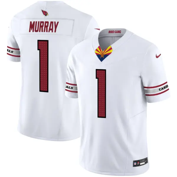 Mens Arizona Cardinals 2024 Special Vapor Limited Jersey V2 Kyler Murray Jersey White