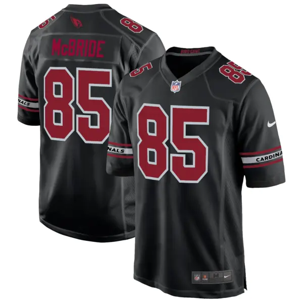 Mens Arizona Cardinals 2024 Game Jersey Trey Mcbride Jersey Black