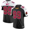 Mens Arizona Cardinals 2024 Special Vapor Limited Jersey V2 JJ Watt Jersey Black Alternate