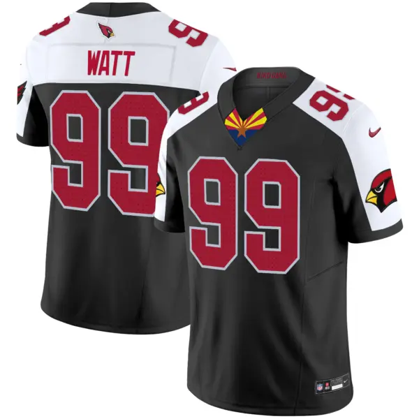 Mens Arizona Cardinals 2024 Special Vapor Limited Jersey V2 JJ Watt Jersey Black Alternate