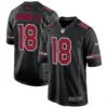 Mens Arizona Cardinals 2024 Game Jersey Marvin Harrison Jr Jersey Black