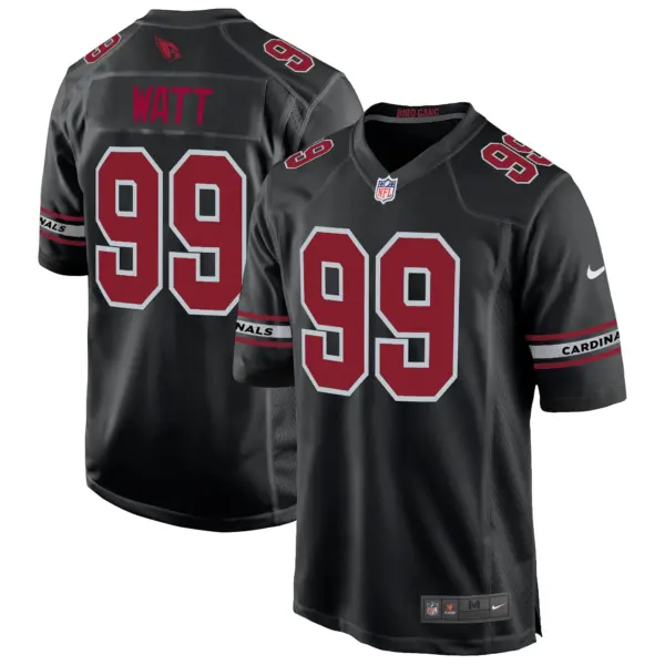 Mens Arizona Cardinals 2024 Game Jersey Jjwatt Jersey Black