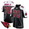 Mens Arizona Cardinals 2024 Game Jersey Paris Johnson Jr Jersey Black Alternate ‘