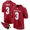 Mens Arizona Cardinals 2024 Game Jersey Budda Baker Jersey Red
