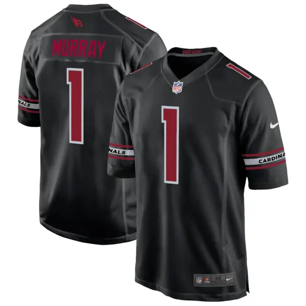 Mens Arizona Cardinals 2024 Game Jersey Kyler Murray Jersey Black