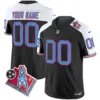 Men’s Tennessee Titans 1997 Throwback Limited Vapor Limited Custom Jersey Black Alternate
