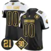 Men’s Washington Commanders 90Th Sean Taylor Patch Gold Vapor Limited Custom Jersey Alternate
