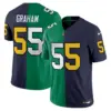 Men’s Half Philadelphia Eagles College Football Vapor Limited Jersey Brandon Graham Jersey