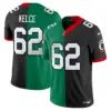 Men’s Half Philadelphia Eagles College Football Vapor Limited Jersey Jason Kelce Jersey