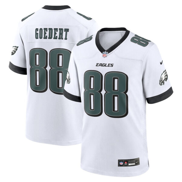 Dallas Goedert 88 Philadelphia Eagles Nike White Game Men Jersey – White