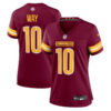 Tress Way 10 Washington Commanders Women’s Game Jersey – Burgundy
