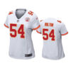 Women Kansas City Chiefs Nick Bolton 54 White Game Jersey Jersey