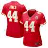 Cam Jones 44 Kansas City Chiefs Women’s Game Jersey – Red