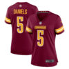Jayden Daniels 5 Washington Commanders Women’s Player Game Jersey – Burgundy