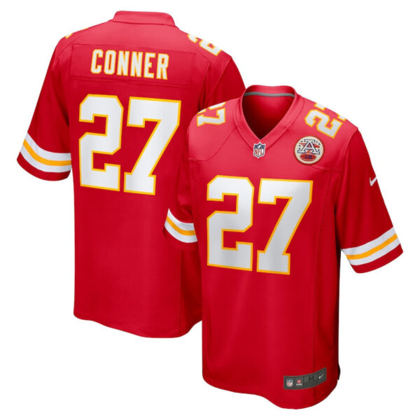 Chamarri Conner 27 Kansas City Chiefs Game Men Jersey – Red