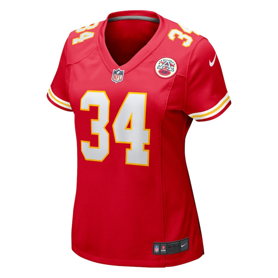 Melvin Gordon III Kansas City Chiefs Women’s Home Game Player Jersey – Red - Image 2