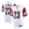 Marshon Lattimore 23 Washington Commanders Game Men Jersey – White
