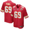 Mike Pennel 69 Kansas City Chiefs AFC Champions Patch Game Men Jersey – Red
