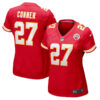 Chamarri Conner 27 Kansas City Chiefs Women’s Game Jersey – Red