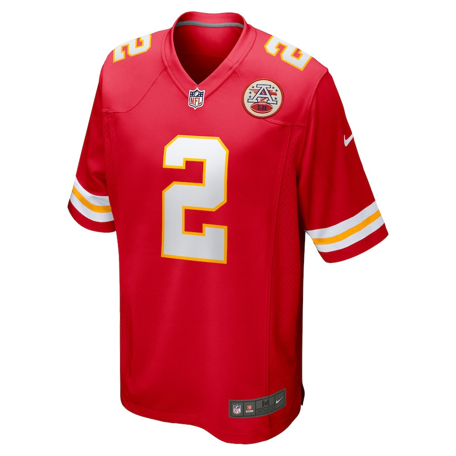 Joshua Williams 2 Kansas City Chiefs Game Men Jersey – Red - Image 2