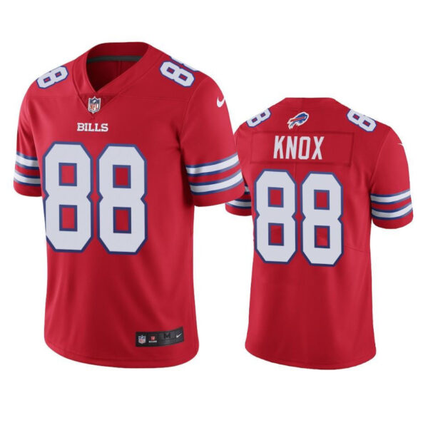Men Bills Dawson Knox 88 Vapor Limited Red Jersey