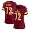 Viliami Fehoko Jr. 72 Washington Commanders Women’s Team Game Jersey – Burgundy