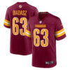 Tyler Biadasz 63 Washington Commanders Game Men Jersey – Burgundy