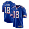 Amari Cooper 18 Buffalo Bills Game Men Jersey – Royal