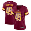 Dominique Hampton 45 Washington Commanders Women’s Game Jersey – Burgundy