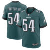 Jeremiah Trotter Jr. 54 Philadelphia Eagles Game Men Jersey – Green