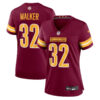 Mykal Walker 32 Washington Commanders Women’s Game Jersey – Burgundy