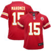 Patrick Mahomes 15 Kansas City Chiefs Game Jersey – Red