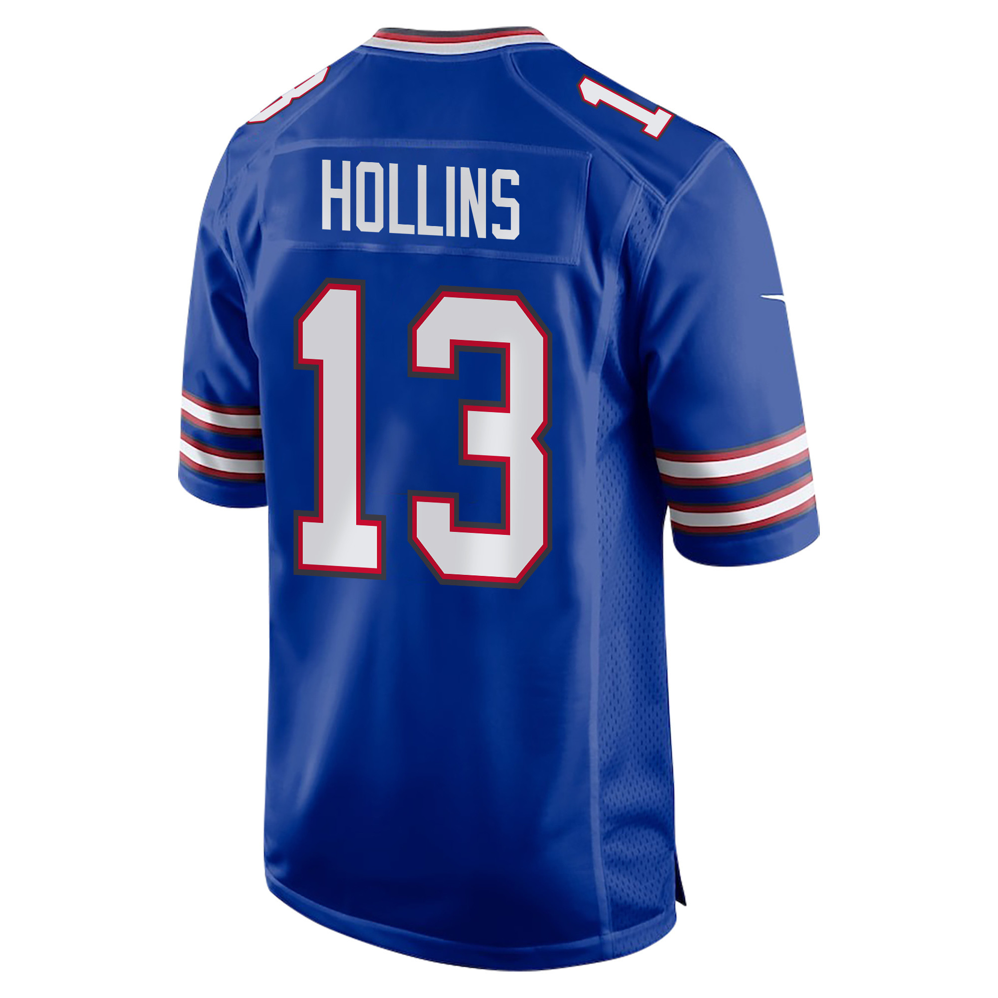 Mack Hollins 13 Buffalo Bills Super Bowl LIX Champions Patch ‘New Orleans – The Ultimate Showdown’ EMBROIDERED Game Men Jersey – Royal - Image 2