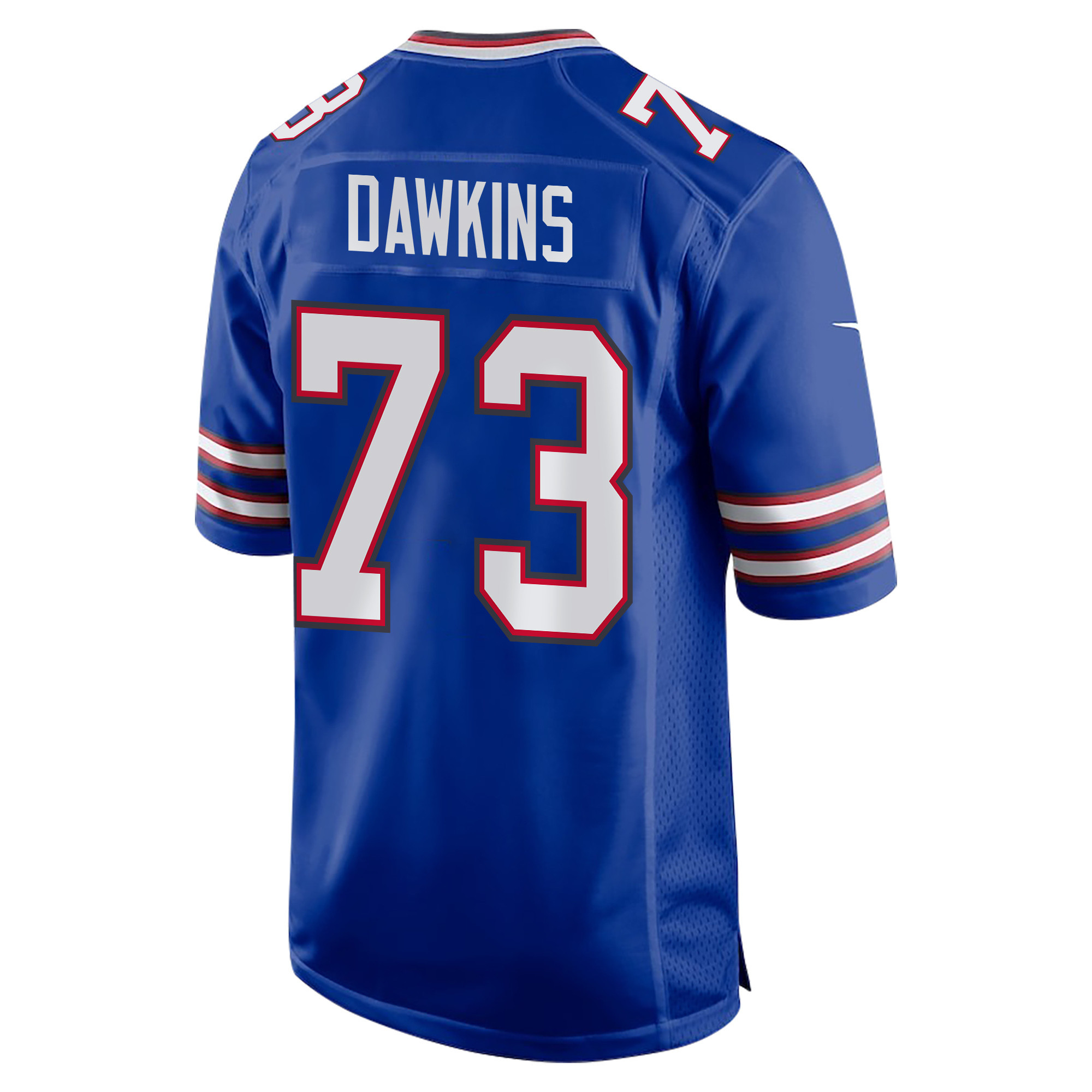 Dion Dawkins 73 Buffalo Bills Super Bowl LIX Champions Patch ‘New Orleans – Where Passion Ignites’ EMBROIDERED Game Men Jersey – Royal - Image 2