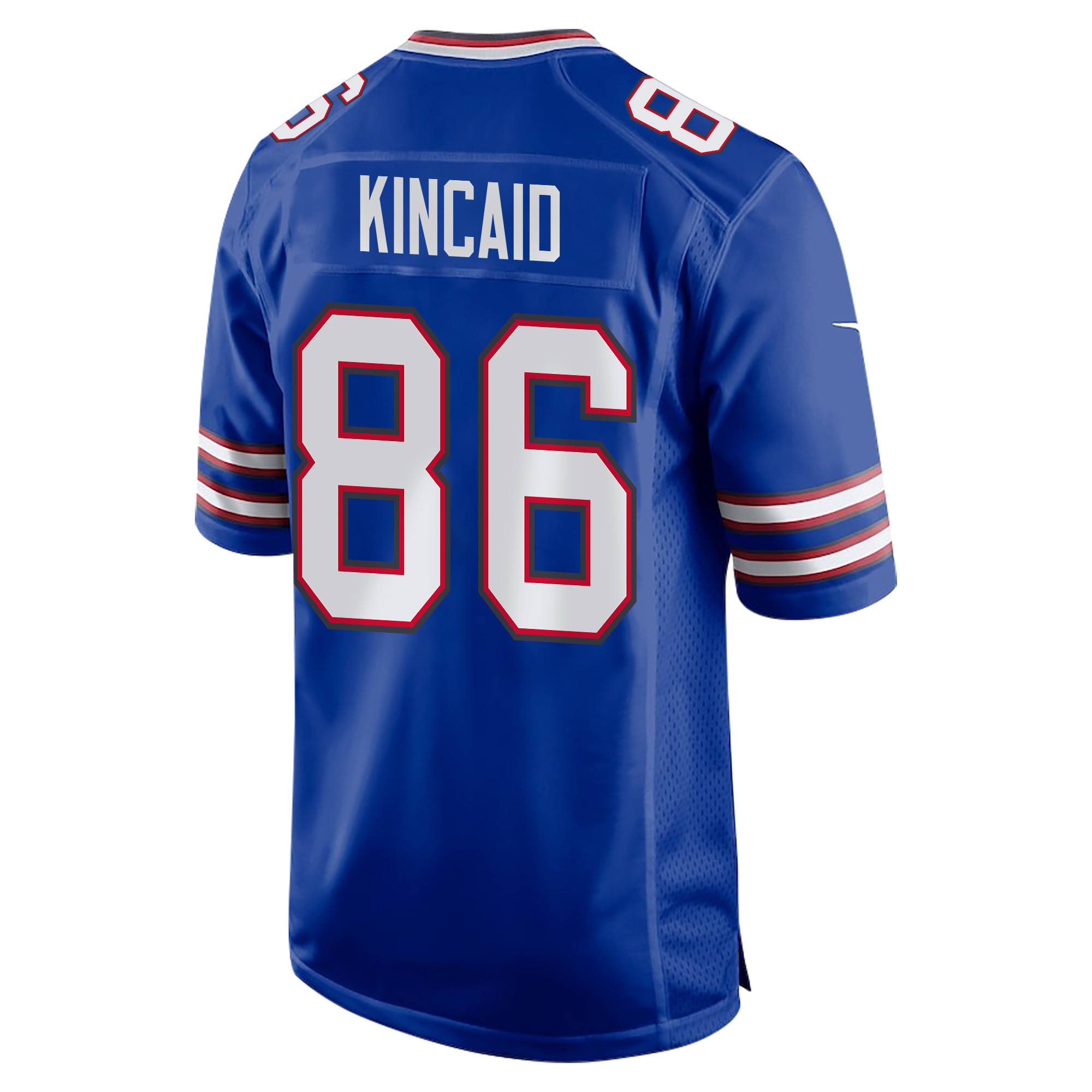 Dalton Kincaid 86 Buffalo Bills Super Bowl LIX Champions Patch ‘New Orleans – A Symphony of Sport’ EMBROIDERED Game Men Jersey – Royal - Image 2