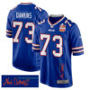 Dion Dawkins 73 Buffalo Bills Super Bowl LIX Champions Patch ‘New Orleans – The Ultimate Showdown’ EMBROIDERED Game Men Jersey – Royal