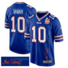 Khalil Shakir 10 Buffalo Bills Super Bowl LIX Champions Patch ‘New Orleans – The Ultimate Showdown’ EMBROIDERED Game Men Jersey – Royal