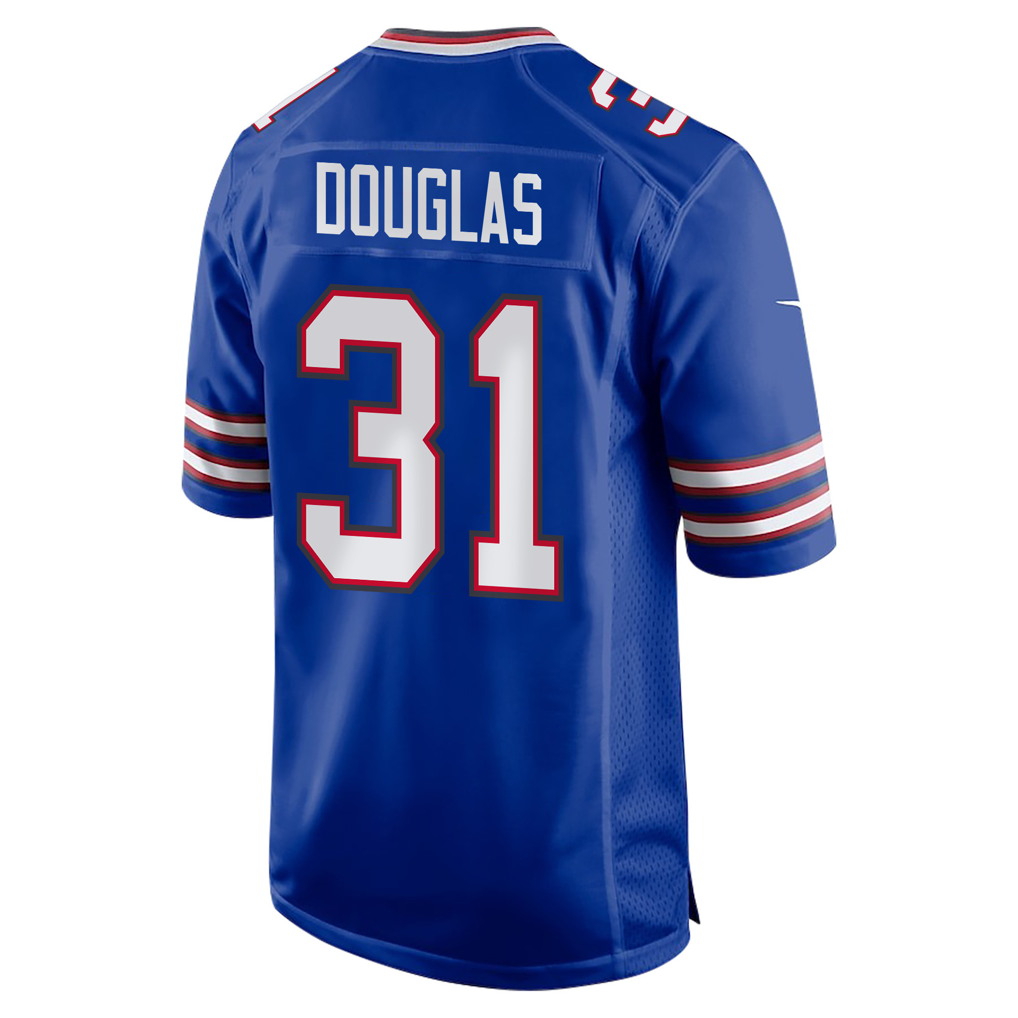Rasul Douglas 31 Buffalo Bills Super Bowl LIX Champions Patch ‘New Orleans – A Symphony of Sport’ EMBROIDERED Game Men Jersey – Royal - Image 2