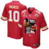 Isiah Pacheco 10 Kansas City Chiefs Pop Up Game Men Jersey – Red