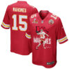 Patrick Mahomes 15 Kansas City Chiefs Magician Game Men Jersey – Red